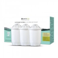 Santevia Alkaline Water Pitcher Filter 3-Pack